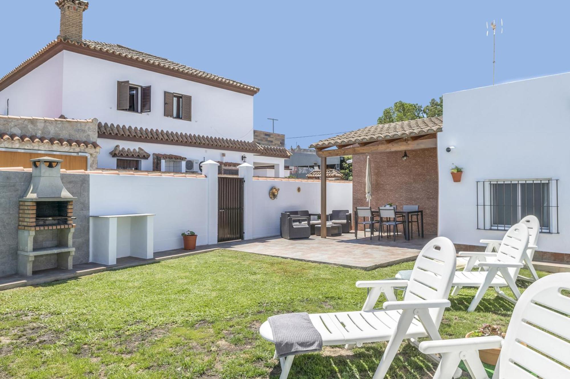 Villa Chani - Solo Familias Conil De La Frontera Exteriér fotografie