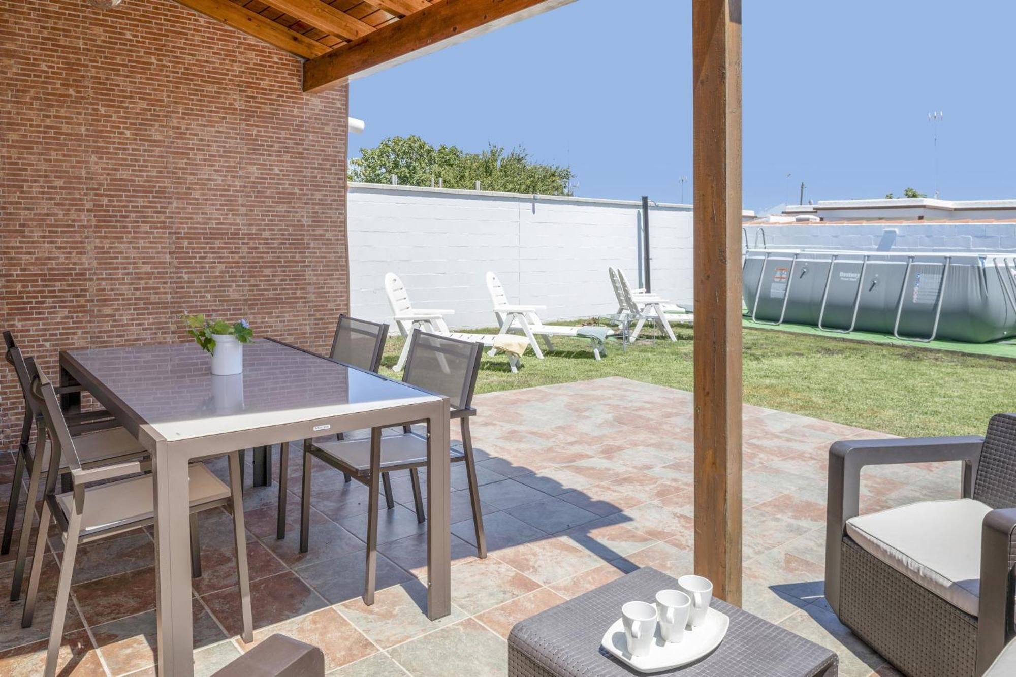 Villa Chani - Solo Familias Conil De La Frontera Exteriér fotografie